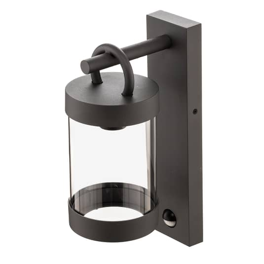 B-Ware Trio Lighting Sambesi Außenwandleuchte Wandleuchte Bewegungssensor E27 Anthrazit