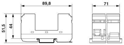 Phoenix Contact 2838885 Val Ms/3+1 Be überspannungsschutzbasiselement B-Ware - 4017918171940