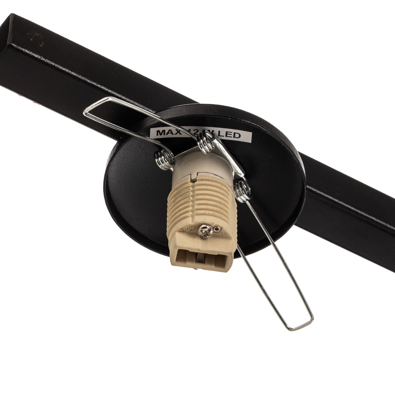 Deckenleuchte Baleo Schwarz Opal Einflammig Deckenlampe Lampe Leuchte Spot Li132 B-Ware - 5907554418631