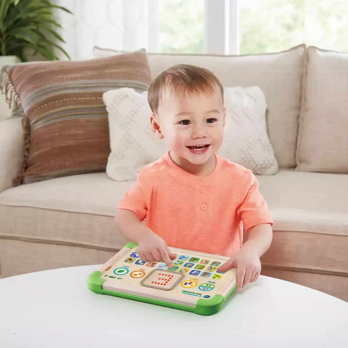 B-Ware Vtech Lerntablet Lerncomputer Interaktives Holz Lerntablet Buchstaben Zahlen  - 3417766135049