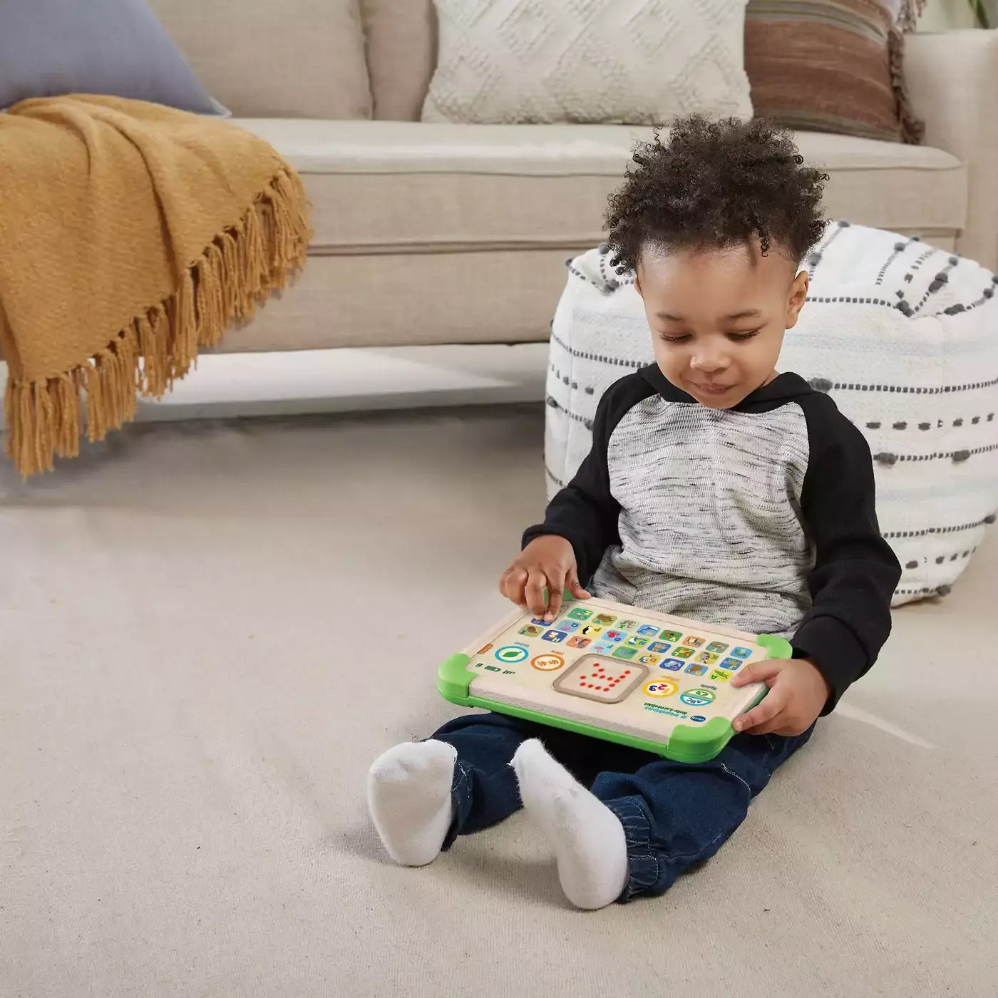 B-Ware Vtech Lerntablet Lerncomputer Interaktives Holz Lerntablet Buchstaben Zahlen  - 3417766135049