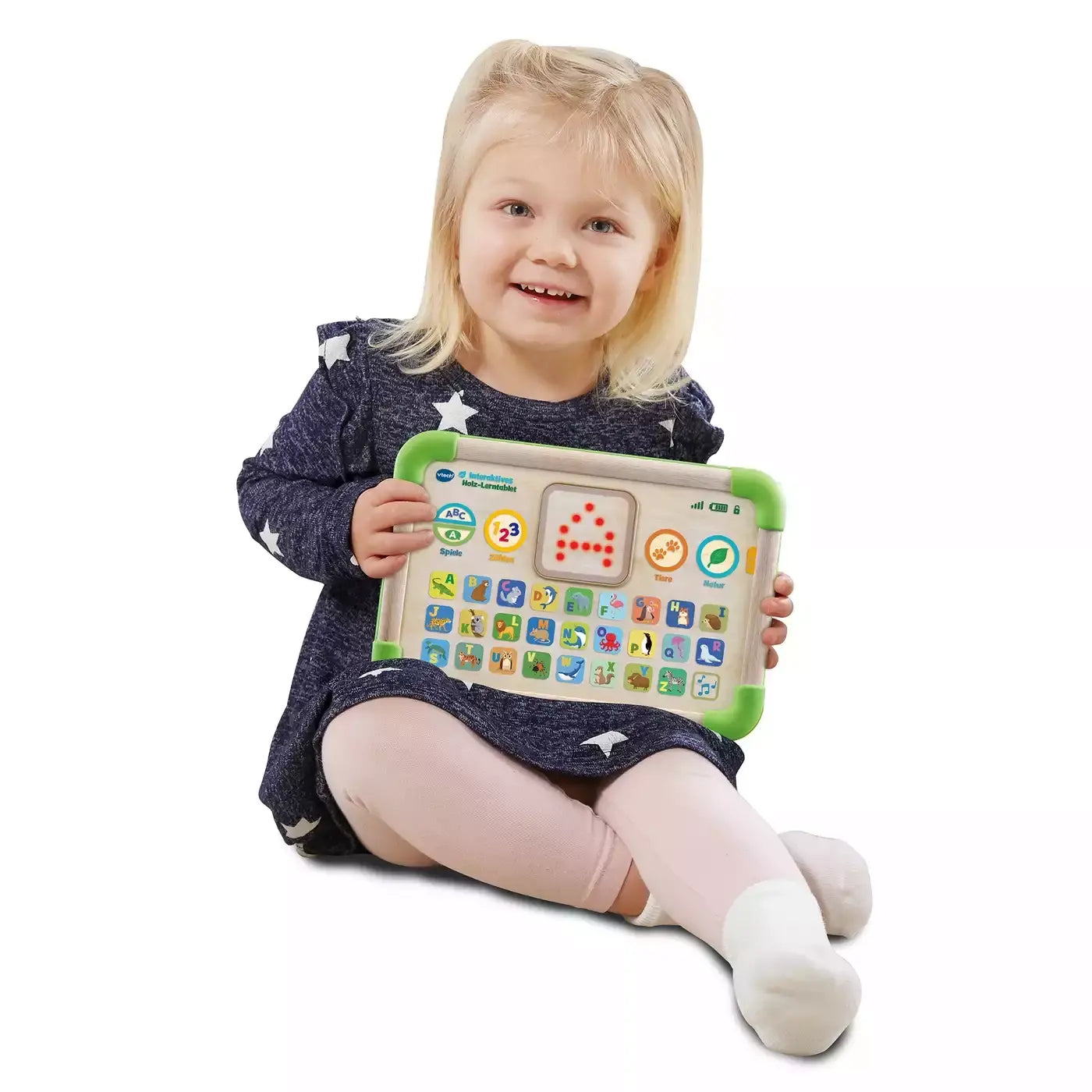 B-Ware Vtech Lerntablet Lerncomputer Interaktives Holz Lerntablet Buchstaben Zahlen  - 3417766135049