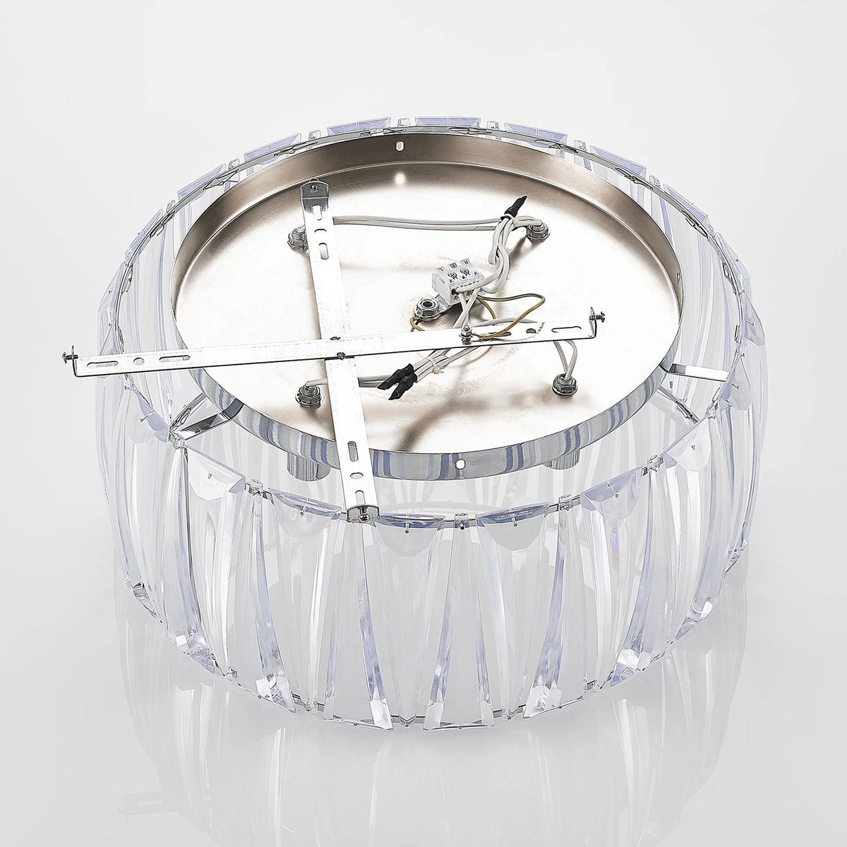 Lindby Sofia Deckenlampe Deckenleuchte Lampe Leuchte 4-flm E14 transparent chrom - 4251911708165
