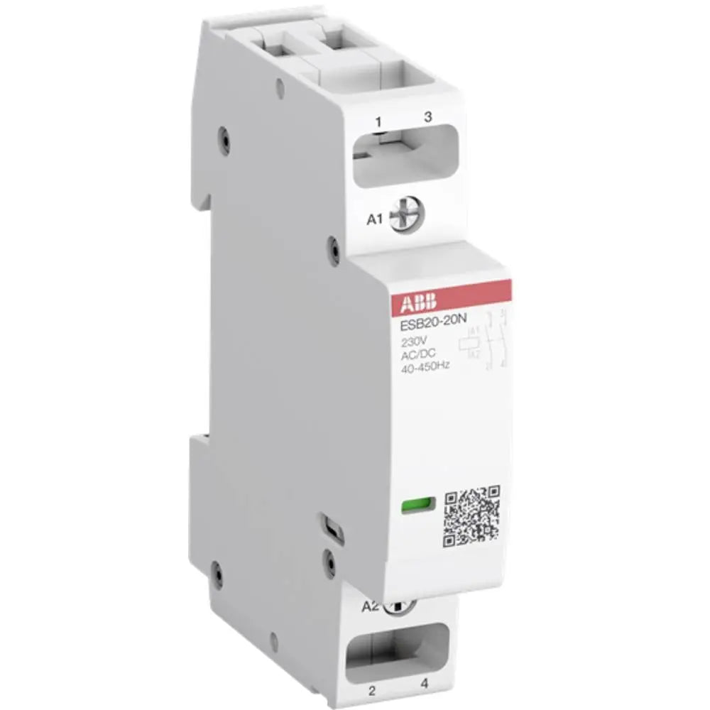 B-Ware Abb Installationsschütz Esb20 20 N 01 Relais 2 Schliesser 20 A Ac Dc 24 V 220 V 250 V - 3471523007352