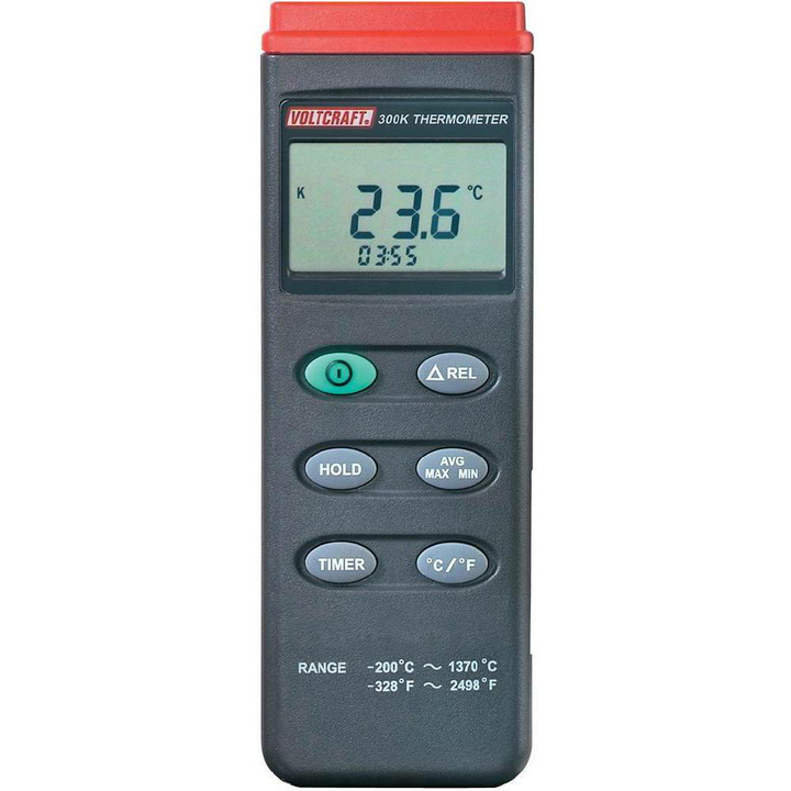 VOLTCRAFT K204 Temperatur-Messgerät -200 - +1370 °C Fühler-Typ K Datenlogger