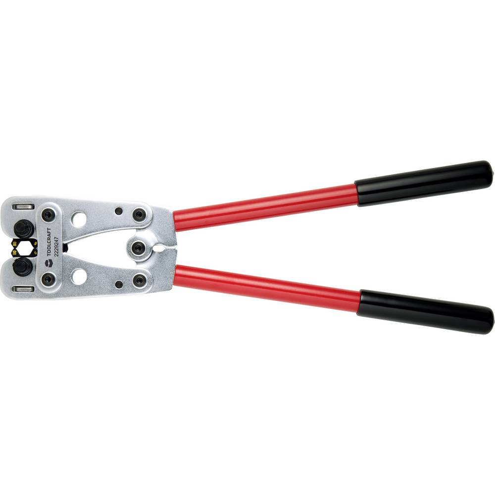 TOOLCRAFT Crimpzange Presszange Zange Sechskant 6 bis 50 mm² Kupferrohrenden - 4064161025124