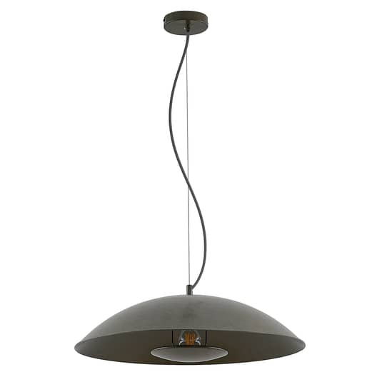 Lindby Emilienne Pendelleuchte Deckenlampe Hängeleuchte Lampe Stahl Dunkelgrau B-Ware - 4251911749823