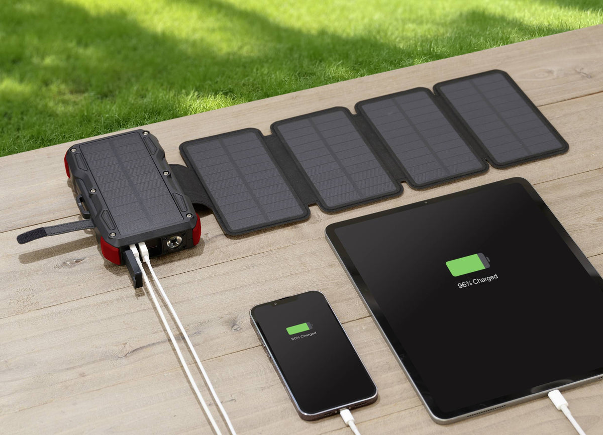 VOLTCRAFT VC-SPB-20.000 VC-14456835 Solar-Powerbank Ladestrom Solarzelle 3 A 940 - 4064161291062