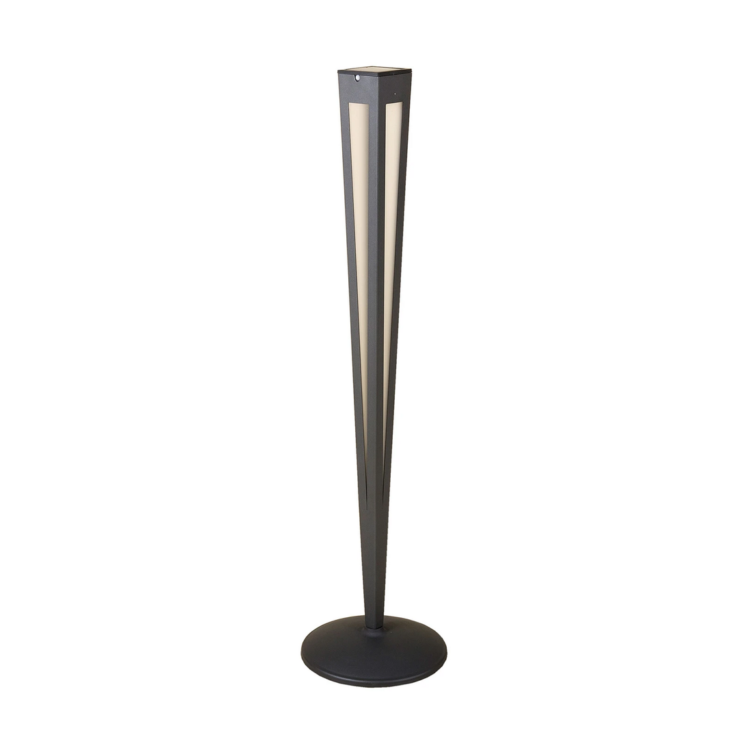 Les Jardins Led Solarfackel Leuchte Tinka Sensor Gartenfackel 120 Cm Grau B-Ware - 3561619000272