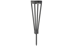 B-Ware Les Jardins Solarleuchte Gartenlampe Tinka Space Grey Aluminium Solarlicht 52 Cm