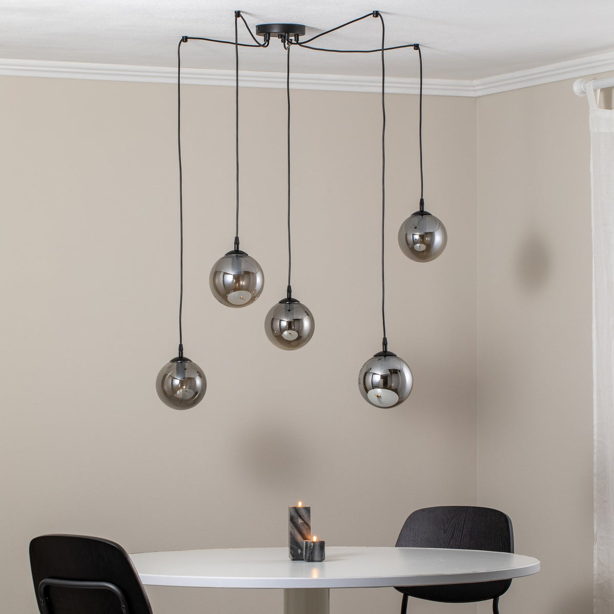 Euluna Hängeleuchte Glassy  Deckenlampe Pendelleuchte Wohnzimmerleuchte E14 - 5901738919006