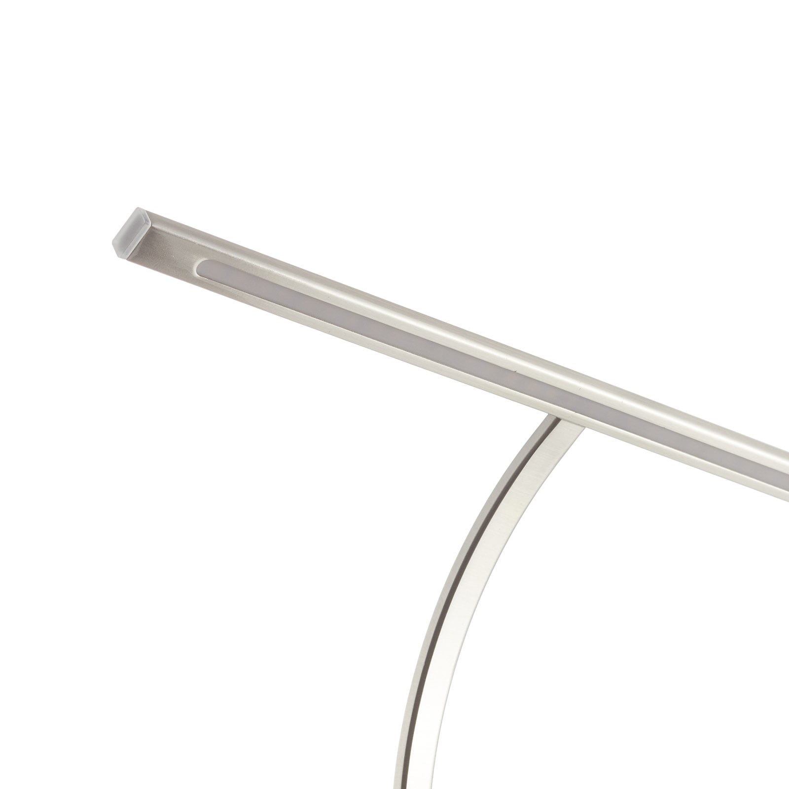 Freelight Wandleuchte Matisse LED dimmbar Wandlampe silber 34cm mit Schalter - 8718444958574