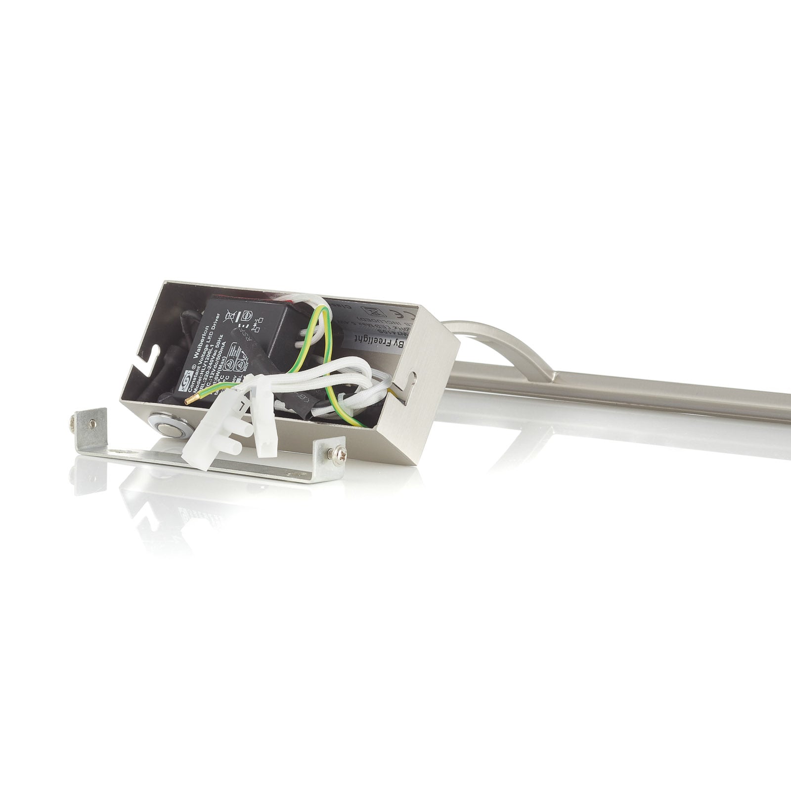 Freelight Wandleuchte Matisse LED dimmbar Wandlampe silber 34cm mit Schalter - 8718444958574