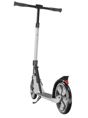 B-Ware Hudora 205 Advanced Black White Scooter Kickroller Kinder Roller City Roller64