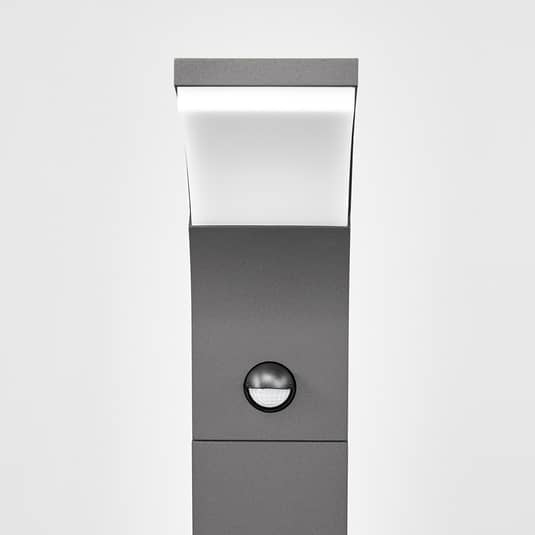 Lampe de jardin LED Timm de catégorie B, avec détecteur de mouvement, 60 cm