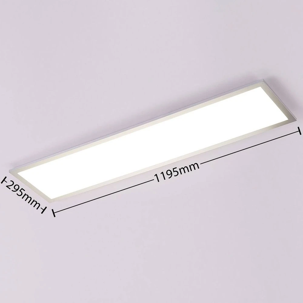 B-Ware Arcchio Led Panel Deckenleuchte Leuchte Lysander Silber Dimmbar Farbtempera152