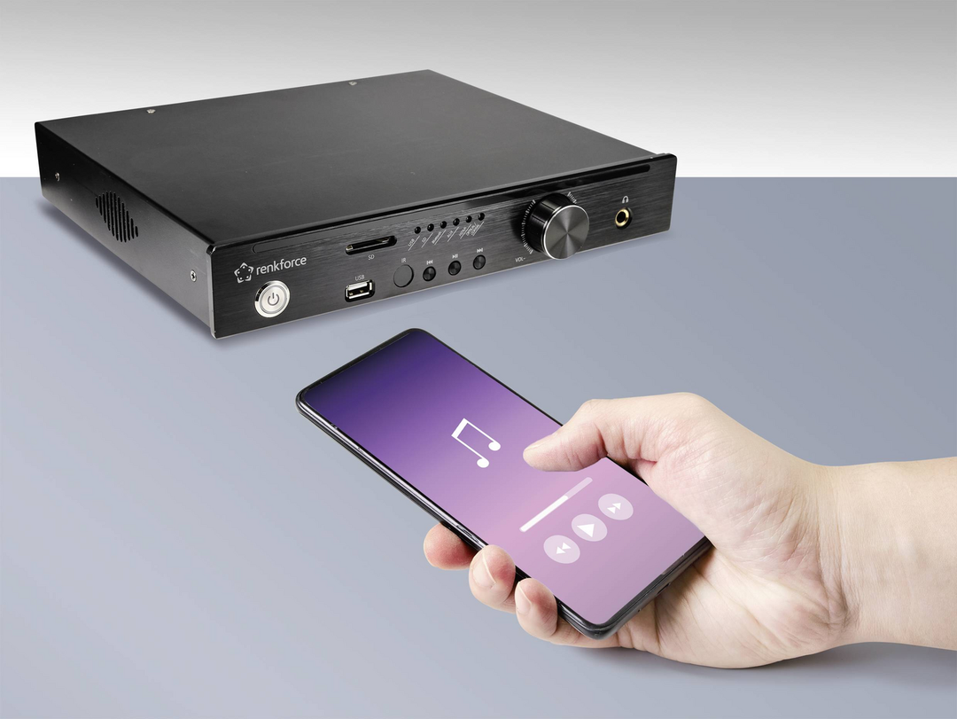 Renkforce RF-WAM-500 Stereo-Verstärker Stereo Vollverstärker SIEHE TEXT/FOTO