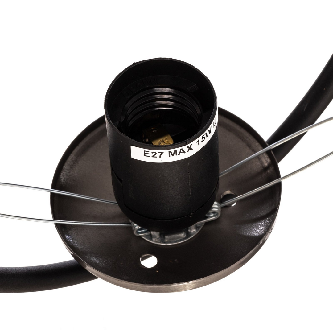 Hängeleuchte Mudoni Mr 937 1 Flg. Schwarz/Opalglas Hängelampe Leuchte Lampe 257 B-Ware - 8681875649222