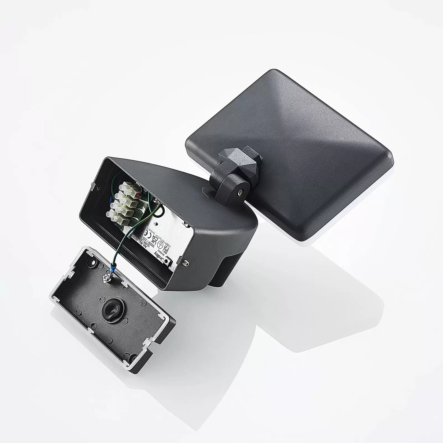 Lindby Melamika Led Außenstrahler Außenlampe Außenleuchte Lampe Leuchte Licht B-Ware - 4251911734751