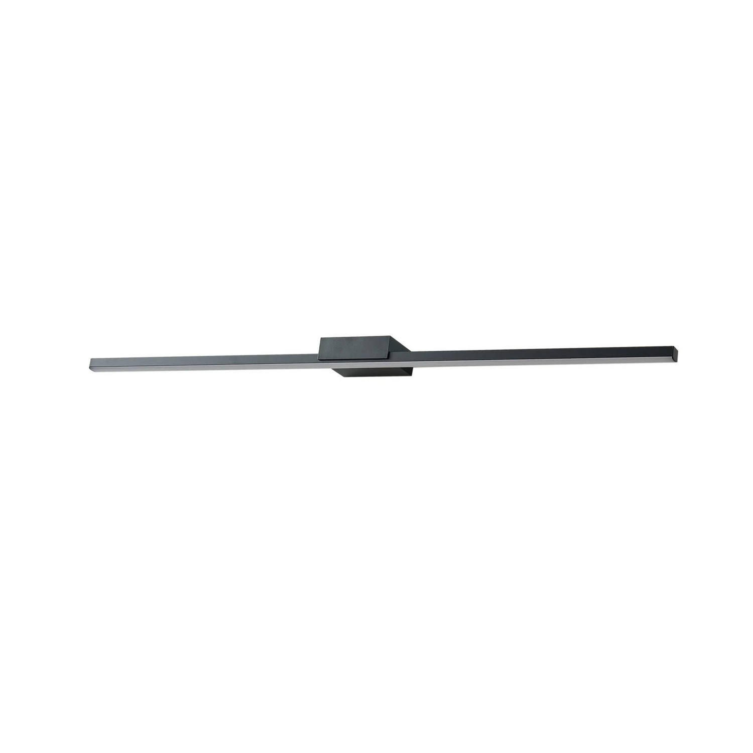 B-Ware Lucande Spiegellampe Badleuchte Led Schwarz Aluminium Kunststoff Ip44 90cm335