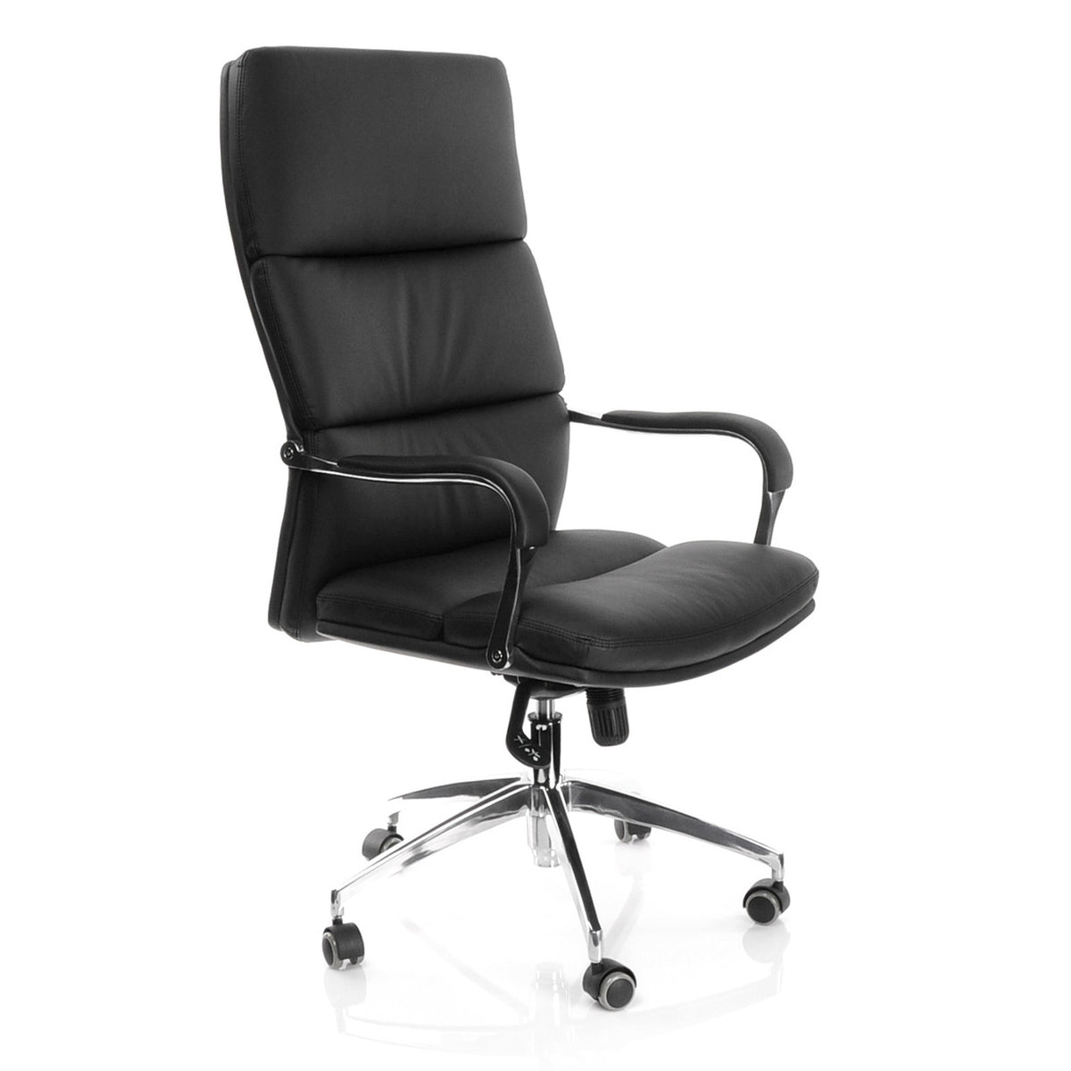 hjh OFFICE Bürostuhl Chefsessel BRUNELLO 20 Kunstleder schwarz ergonomisch - 4260182541043