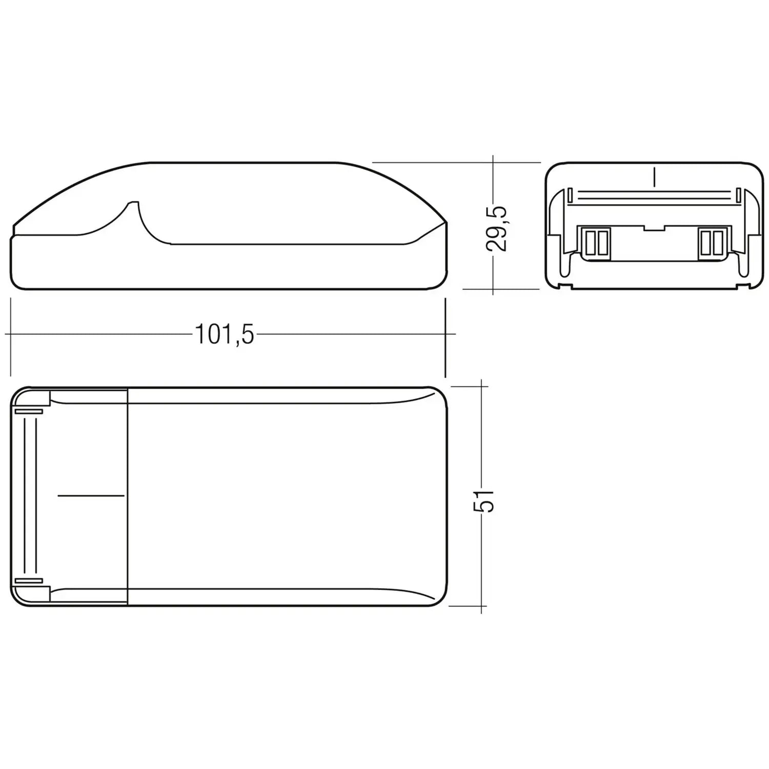 B-Ware Tridonic Stromversorgung Netzteil Dali Steuergerät Energieversorgung 240 V 4 W - 3607640367417