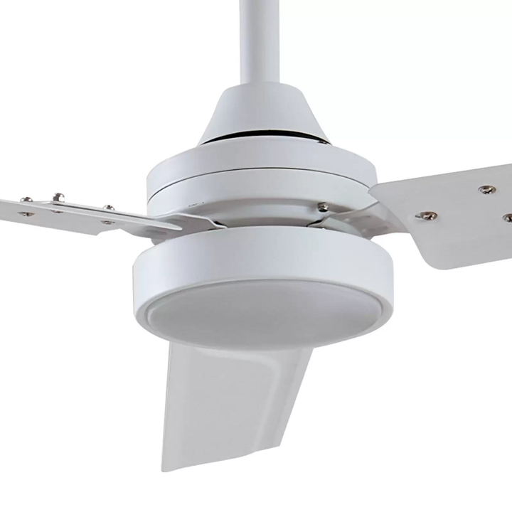 Lindby LED-Deckenventilator Aerallo weiß CCT leise Ventilator Lampe Leuchte Spot