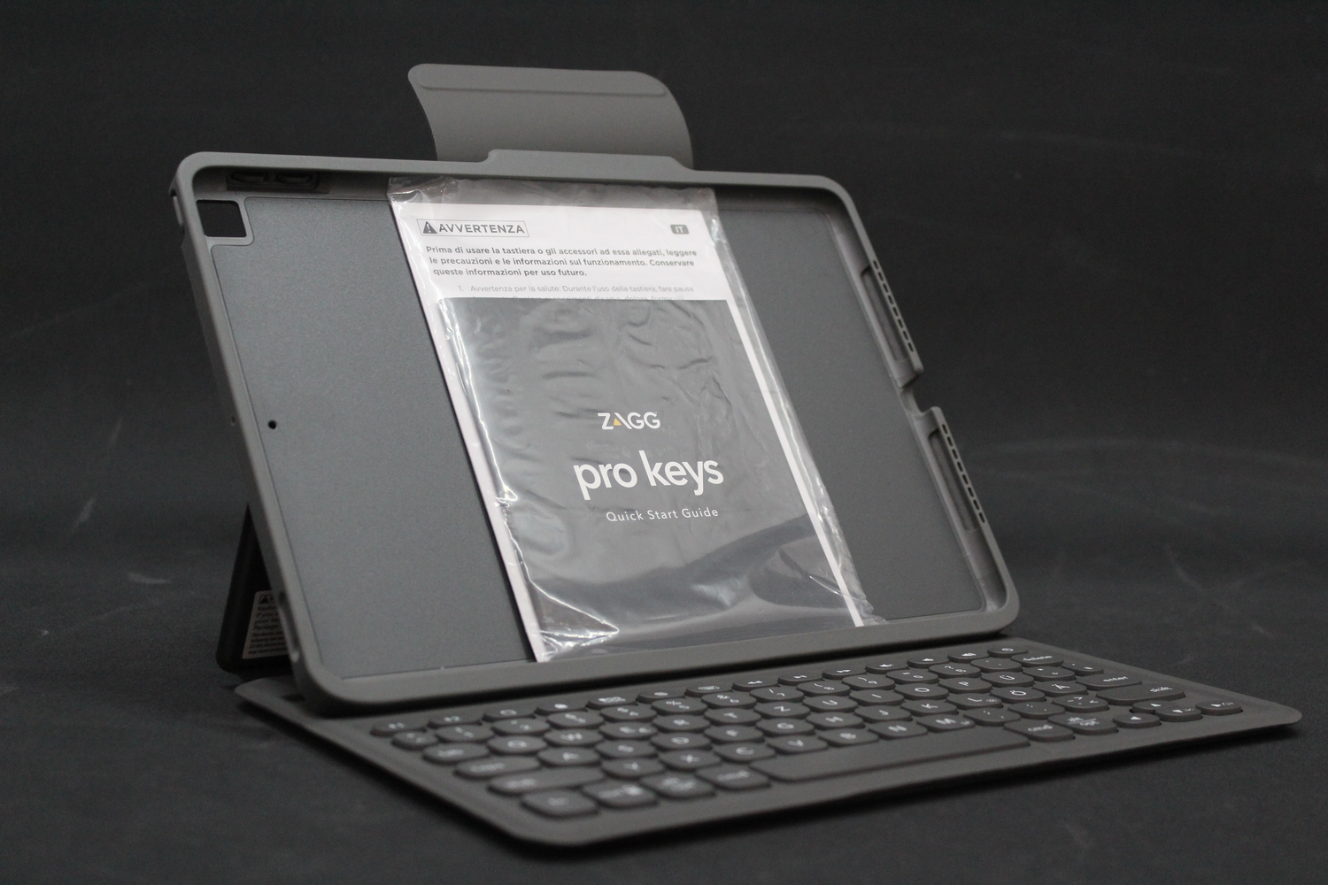 B-Ware Zagg Pro Keys Wireless Keyboard Tastatur Tablet Tastatur Und Abnehmbare Hülle