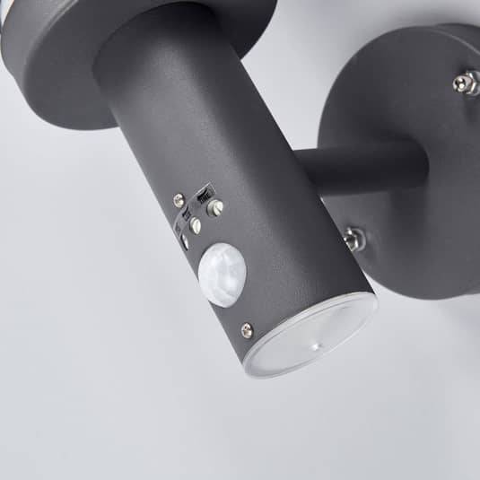 B-Ware Lindby Djori Außenwandleuchte Außen Wandleuchte Außenleuchte Wandleuchte Dunkelgr