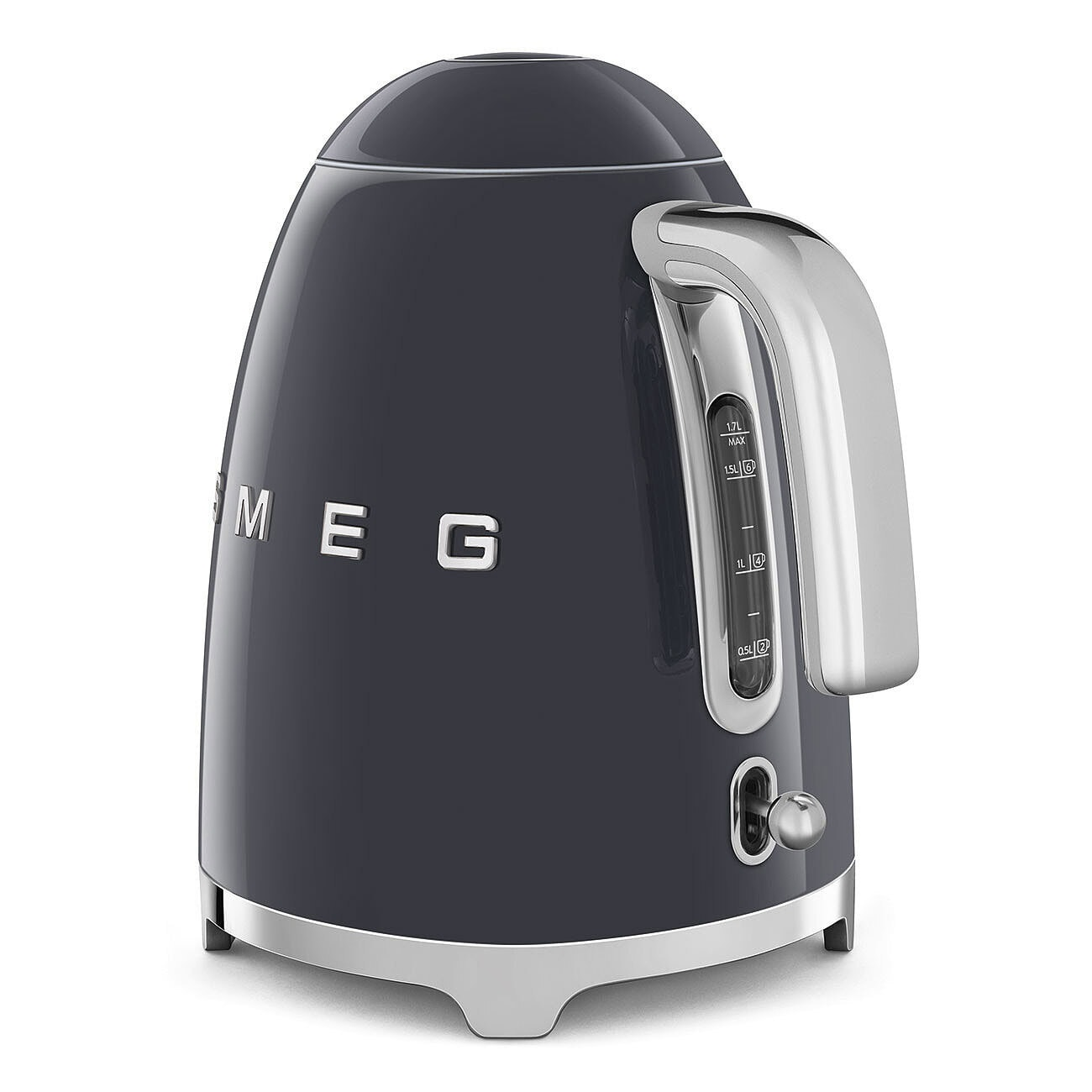 Smeg   Wasserkocher 1,7 L Klf03 Grau Erhitzer Kleinküchengerät Defektware D-Ware - 8017709292041