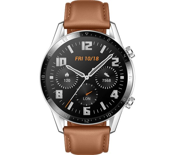 HUAWEI Watch GT 2 Classic Pebble Brown 46mm Uhr Armbanduhr DEMOARTIKEL