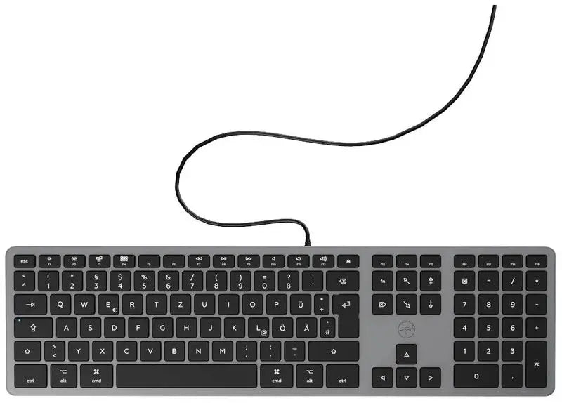 B-Ware Mobility Lab Tastatur Keyboard Mac Os Qwertz Deutsch Grau Büro Zuhause - 3700527311883