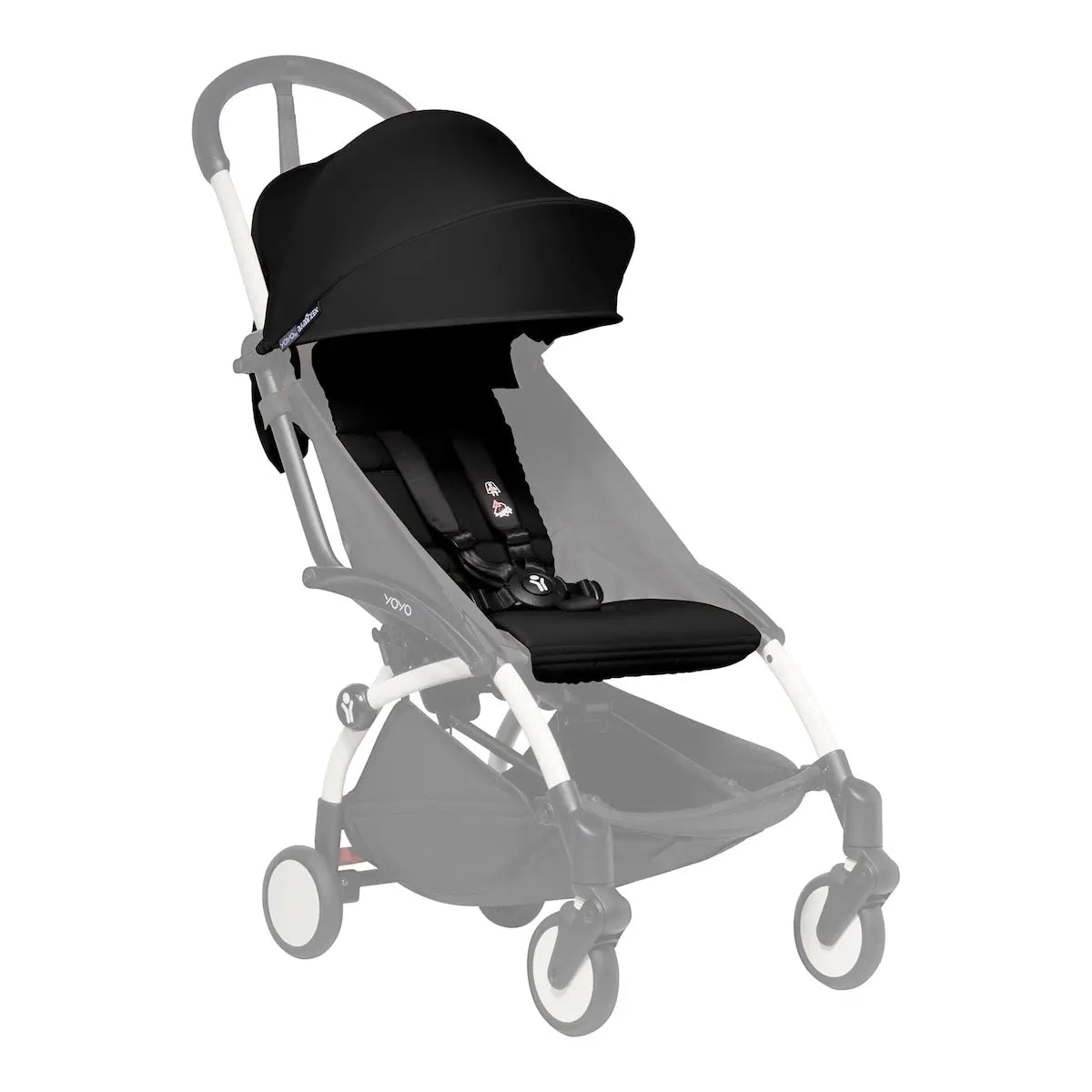 Babyzen Textilset Bezug Yoyo 6+ Buggy Black Kinderwagenaufsatz B-Ware - 3701244005055