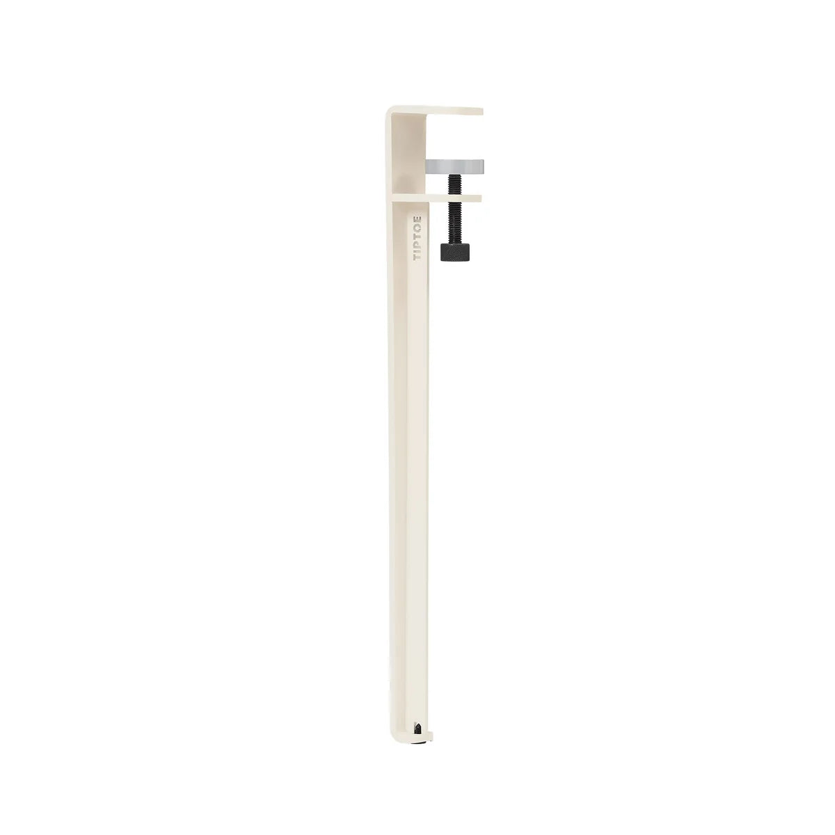 TipToe Couchtischbein Bankbein Tischbein cremeweiß universell Stahl 43cm 1 Stück - 3701499957765