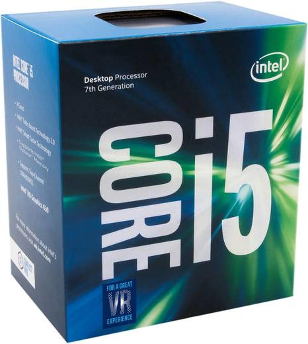 Intel Prozessor Cpu Boxed Intel Core I5 I5 7500 4 X 3.4 G Hz Quad Core 1151 65 W B-Ware