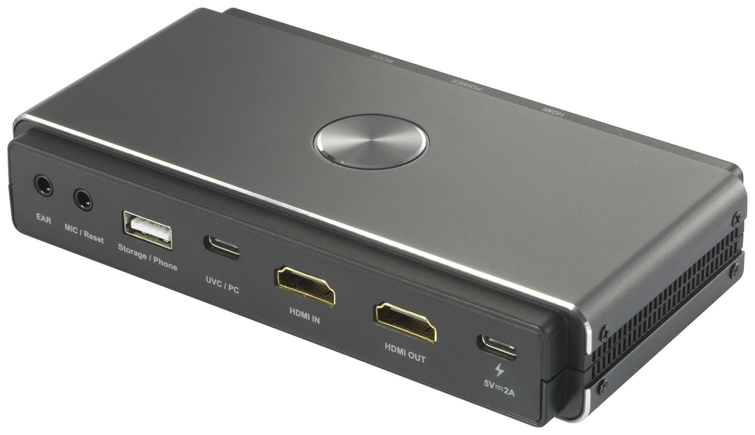 Renkforce 1 Port Video Capture System Usb Hd Aufzeichnung Livestream Funktion B-Ware