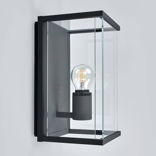 B-Ware Lucande Außenwandleuchte Annalea Gartenleuchte Terrassenlicht Außenlampe E27