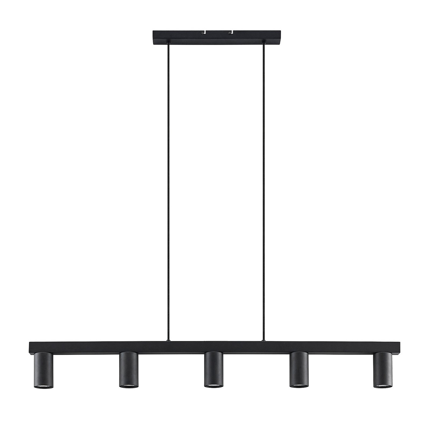 Suspension Lindby Baliko, plafonnier, lampe suspendue 5 flmg GU10 Schw106 (produit d'occasion) 