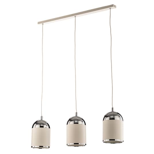 Euluna Hängelampe Hängeleuchte Lampe Leuchte Decke Anadia Dreiflammig Lang Weiß B-Ware - 5902553216714