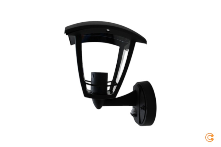 Paulmann Classic curved Sensor-Außenwandleuchte Outdoor-Lampe Wandlampe schwarz