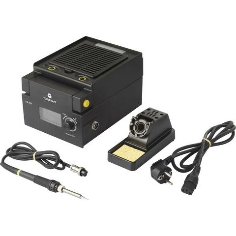 B-Ware Toolcraft Lötstation Entlötstation Lötkolben Löten Ablageständer Kolben Digit514