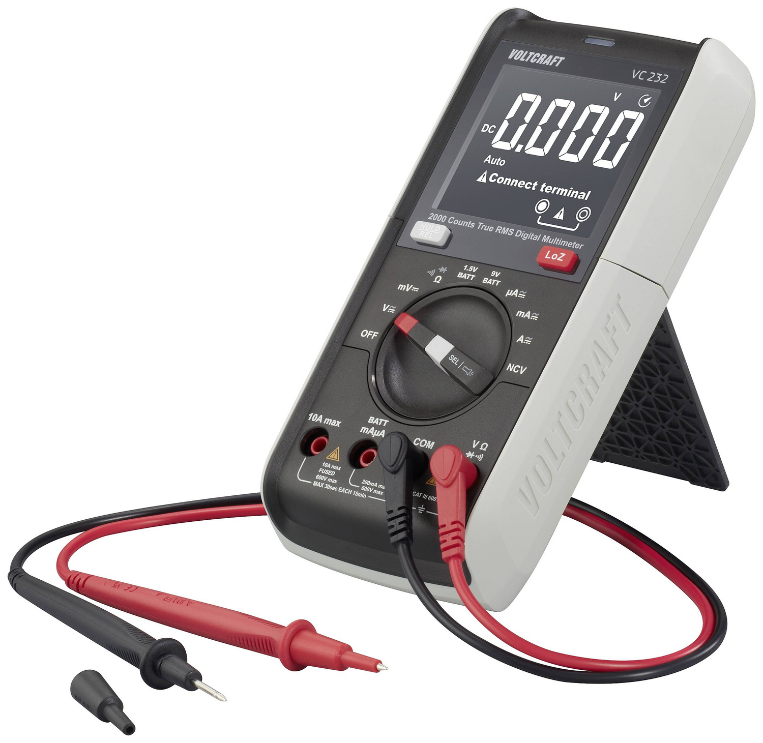 B-Ware Voltcraft Vc232 Hand Multimeter Digital  Cat Iii 600 V Messgerät Messwerkzeug70