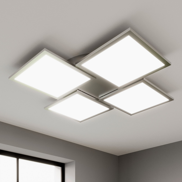 Lucande LED-Deckenlampe Ilira Deckenlampe Leuchte Lampe dimmbar CCT 4-flammig