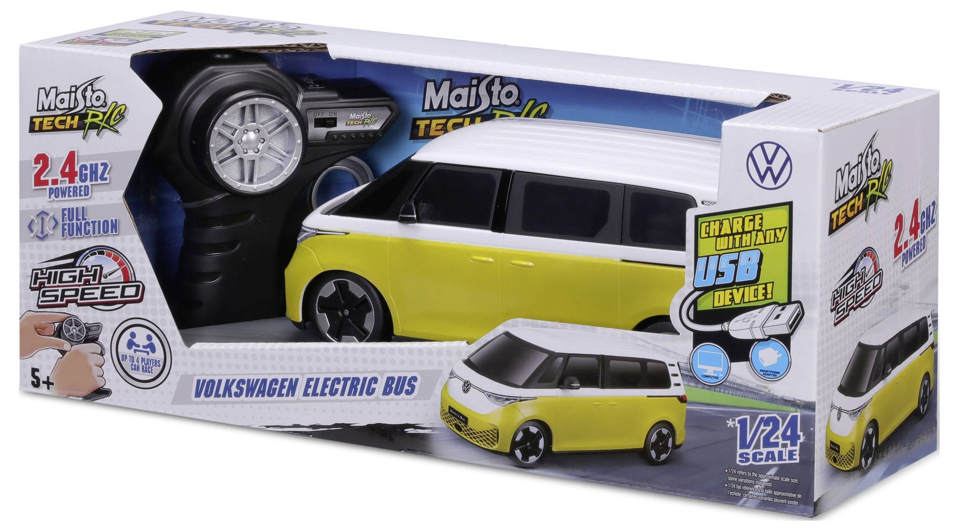 MaistoTech 582343 VW ID.Buzz 1:24 RC Einsteiger Modellauto Elektro Bus Modell - 90159823438