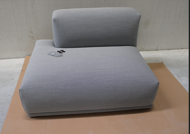 Muuto Connect Lounge Sofa hellgrau Steelcut Trio UNVOLLSTÄNDIG