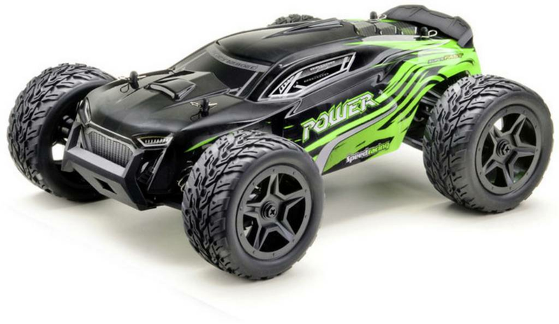 Absima Power 1:14 Rc Modellauto Elektro Truggy Allradantrieb 4 Wd Schwarz Grün B-Ware