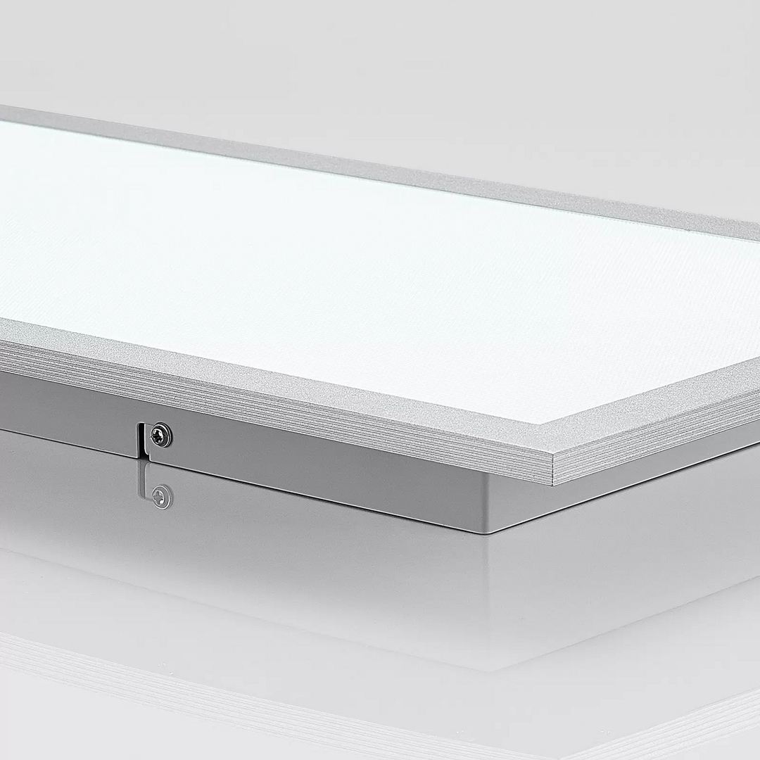 Arcchio Led Panel Lyndra, 80 Cm Silber Alu Dimmbar Cct Deckenlampe Lampe Leuc658 B-Ware - 4251911786842