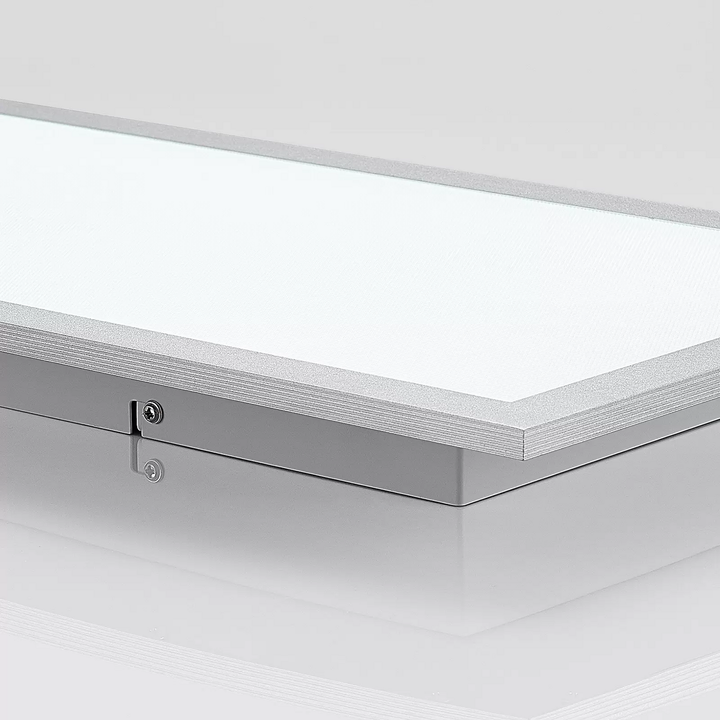 Arcchio Led Panel Lyndra, 80 Cm Silber Alu Dimmbar Cct Deckenlampe Lampe Leuc658 B-Ware - 4251911786842
