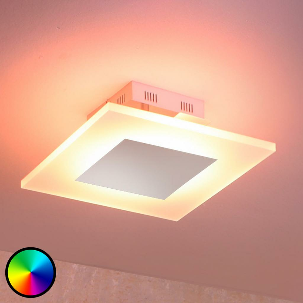 Lindby LED-Deckenlampe Pendelleuchte Lampe Decke Frerk Lichtfarbe verstellbar