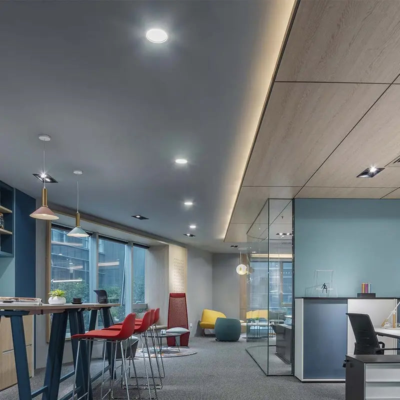 B-Ware V Tac Led Einbauleuchte Leuchte Led Panel 18 W 1980lm 6500 K ø221mm 3 Stück - 3800170223783